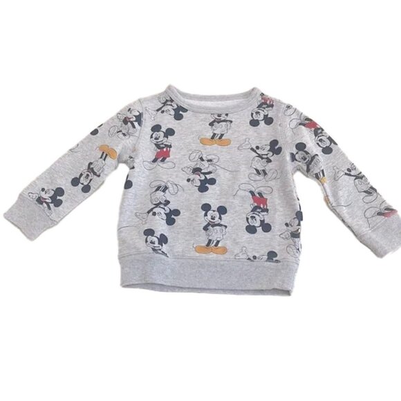❤️ BABY GAP Disney Mickey Sweatshirt 2T - Picture 1 of 4